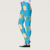 Geometrische zon Cirkel Thunder_Cove Leggings (Links)