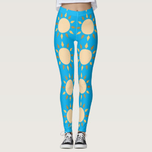 Geometrische zon Cirkel Thunder_Cove Leggings