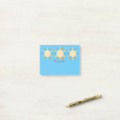 Geometrische zon Cirkel Thunder_Cove Post-it® Notes (Op bureau)