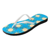Geometrische zon Cirkel Thunder_Cove Teenslippers (Schuin)