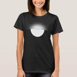 geometrische zon ontwerp t-shirt