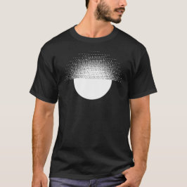 geometrische zon ontwerp t-shirt