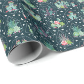 Geometrische zuiger cadeaupapier (Rol Hoek)