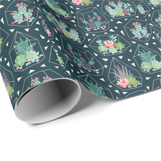 Geometrische zuiger cadeaupapier (Rol Hoek)