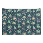 Geometrische zuiger kussensloop (Achterkant-Rechts)