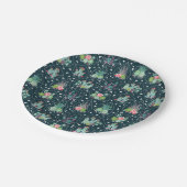 Geometrische zuiger papieren bordje (Gekanteld)