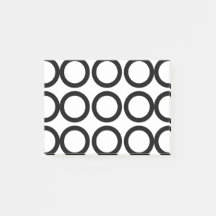 Geometrische zwart-witcirkel