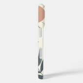 Geometrische zwarte vrouw Case-Mate iPhone case (Achterkant / Rechts)