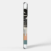 Geometrische zwarte vrouw Case-Mate iPhone case (Achterkant / Rechts)