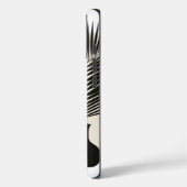 Geometrische zwarte vrouw Case-Mate iPhone case (Achterkant / Links)