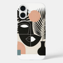 Geometrische zwarte vrouw