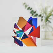 Geometrisches Abstrackt (Staand voorkant)