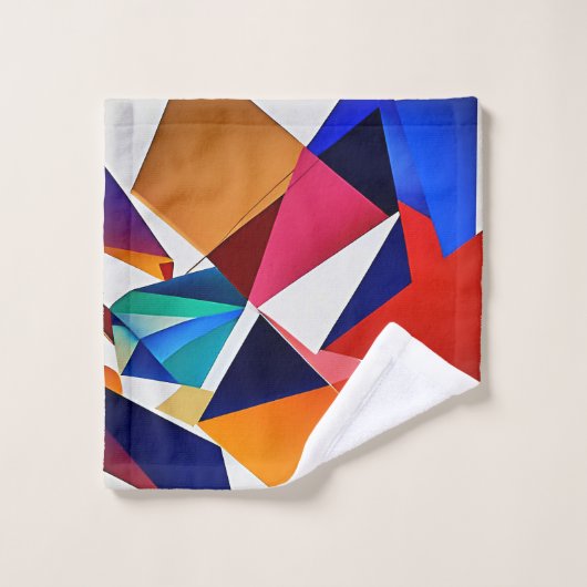 Geometrisches Abstrackt Washandje (Wasdoekje)