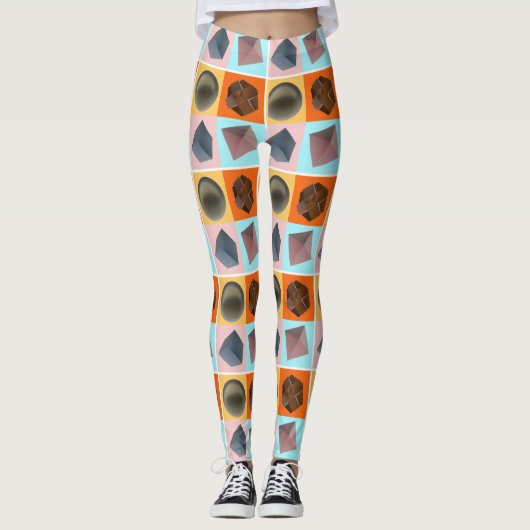 Geometrisches Gleichgewicht -  Leggings (Voorkant)