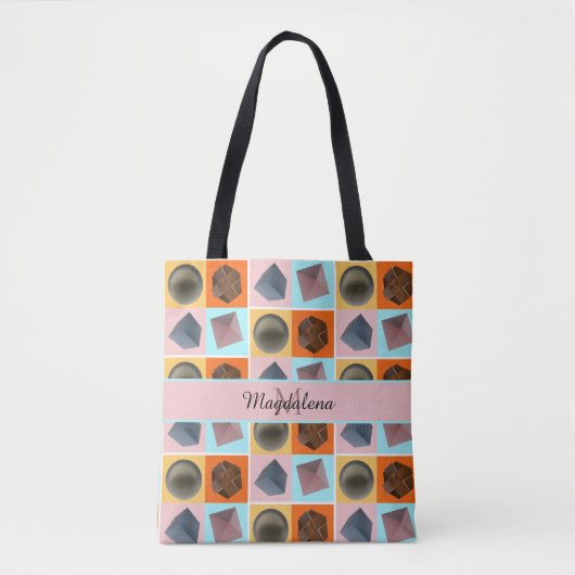 Geometrisches Gleichgewicht - Tote Bag (Voorkant)