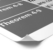 Geometrium Poster: Euclideentheorieën 4-1 tot 4-9 Poster (Hoek)