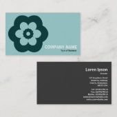 Geometropolis - 290514(3) - Gezichtsschaduw van gr Visitekaartje (Voorkant / Achterkant)