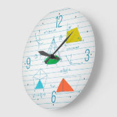 Geometry And Maths Graphs Round Wall Clocks Grote Klok (Hoek)