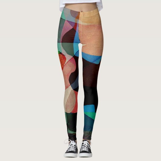 Geometry Classic: gestructureerd patroonontwerp. Leggings (Voorkant)