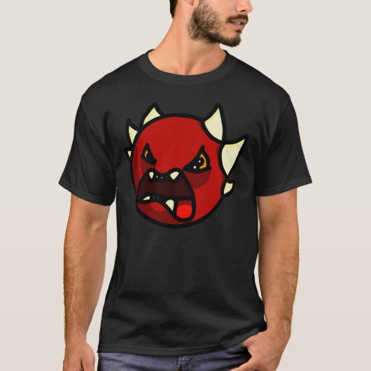 Geometry Dash Extreme Demon T-shirt (Voorkant)