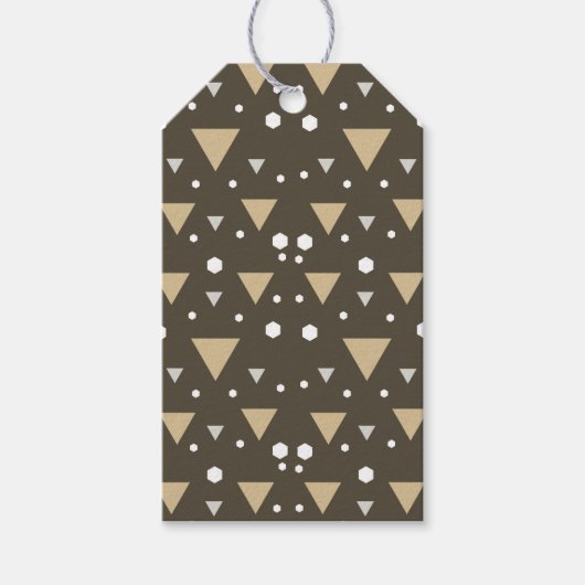  Geometry Luxe Cadeaulabel (Voorkant)