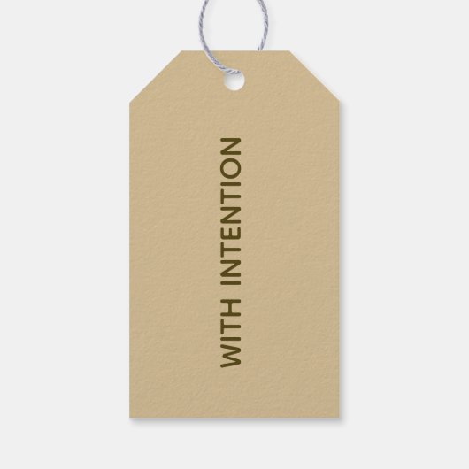 Geometry Luxe Cadeaulabel (Achterkant)