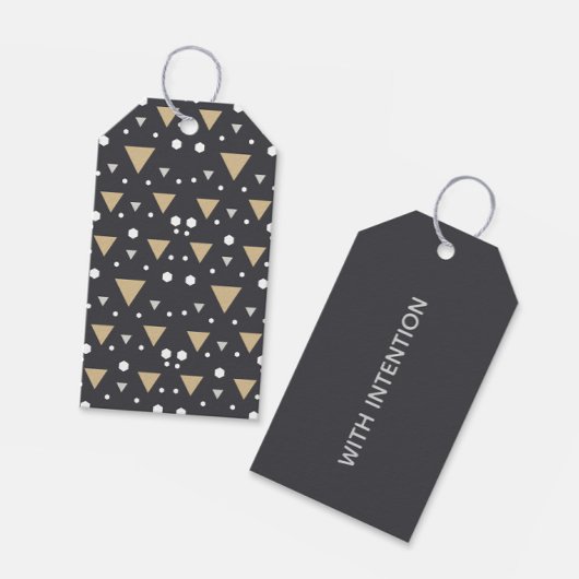  Geometry Luxe Cadeaulabel