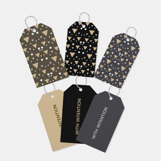 Geometry Luxe Cadeaulabel