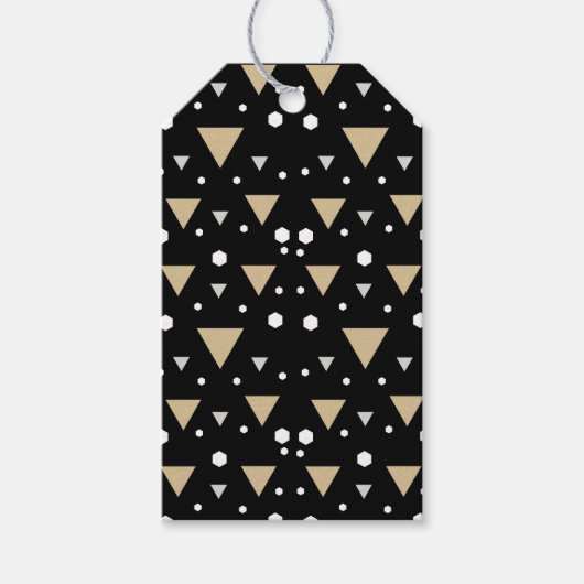 Geometry Luxe Cadeaulabel (Voorkant)