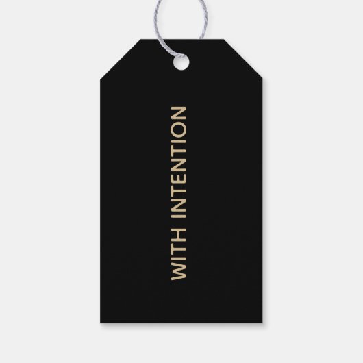 Geometry Luxe Cadeaulabel (Achterkant)