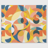 Geometry minimalistic artwork pattern with simple cadeaupapier (Vlak)