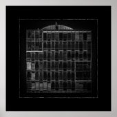 Geometry No 46 with Border Poster (Voorkant)