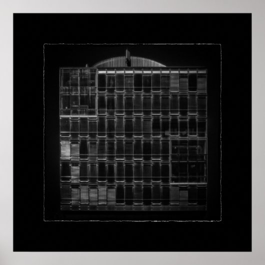 Geometry No 46 with Border Poster (Voorkant)