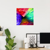 Geometry of Light Poster (Thuiskantoor)