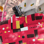 Geometry Polka Stripes Bad Handdoek