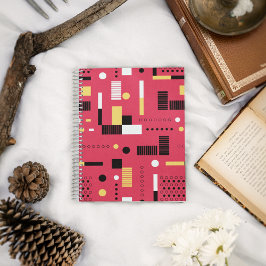 Geometry Polka Stripes Notitieboek