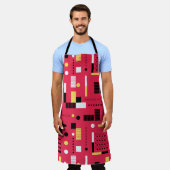 Geometry Polka Stripes Schort (Gedragen)