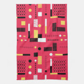 Geometry Polka Stripes Theedoek (Verticaal)