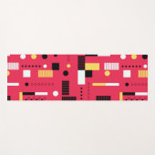 Geometry Polka Stripes Yogamat (Voorkant (horizontaal))