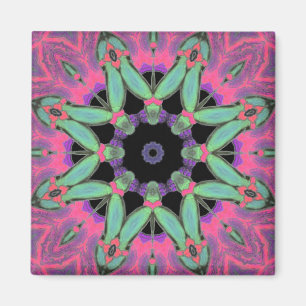 Geometry Psychedelic Fun Magnet