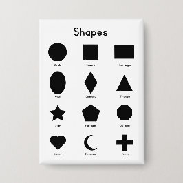 Geometry Shapes Button