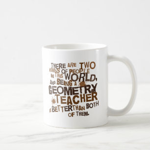 Geometry Teacher Gift Koffiemok