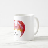 Geomini Waterverf kunst Koffiemok (Voorkant rechts)