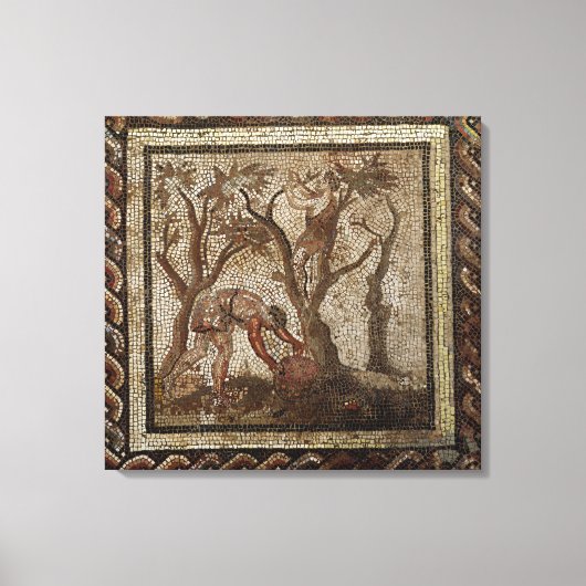 Geoogste druiven uit Saint-Romain-en-Gal Canvas Afdruk (Voorkant)