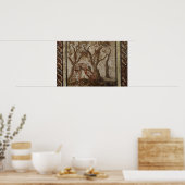 Geoogste druiven uit Saint-Romain-en-Gal Poster (Keuken)