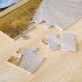 Geoogste tarwevelden legpuzzel (Zijkant)