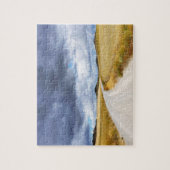 Geoogste tarwevelden legpuzzel (Verticaal)