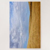 Geoogste tarwevelden legpuzzel (Verticaal)