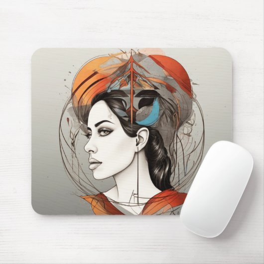 geopenbaarde schoonheid muismat (Met muis)