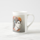 geopenbaarde schoonheid porselein kop (Rechts)